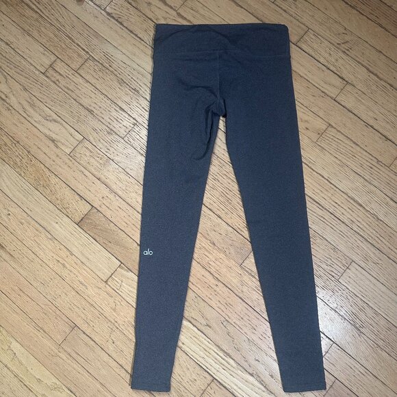 ALO Dark Grey Yoga Leggings Size Small RN87370 - Picture 3 of 7